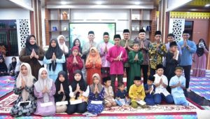 Majlis Silaturrahmi di Bulan Ramadhan 1446 H, Bappeda Berbagi Takjil dan Santuni Puluhan Anak Yatim