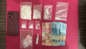 Warga Merambai Ngedar Sabu di Desa Senggoro Diringkus Satnarkoba Polres Bengkalis