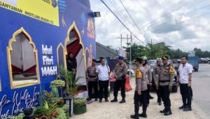 Kapolres Bengkalis Tinjau Kesiapan Pos Terpadu dan Pos Pelayanan Operasi Ketupat LK-2025