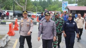 Pastikan Arus Mudik Lancar, Polres Bengkalis dan Pemkab Lakukan Pengecekan Pos Terpadu