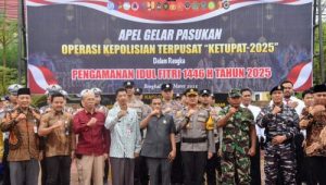 Lapas Bengkalis Ikuti Apel Gelar Pasukan Operasi Kepolisian Terpusat “Ketupat 2025” dalam Rangka Pengamanan Idul Fitri 1446 H