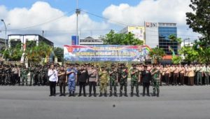 Pimpinan DPRD Bengkalis Hadiri Upacara Pembukaan TNI Manunggal Membangun Desa (TMMD) ke-124