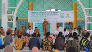 Ratusan Mustahik di Bungaraya