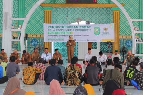 Ratusan Mustahik di Bungaraya