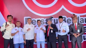 PWI Bengkalis Ikut Upacara HUT ke-80 RI