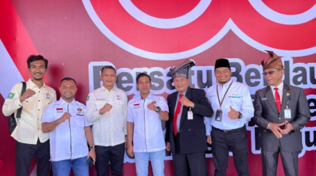 PWI Bengkalis Ikut Upacara HUT ke-80 RI