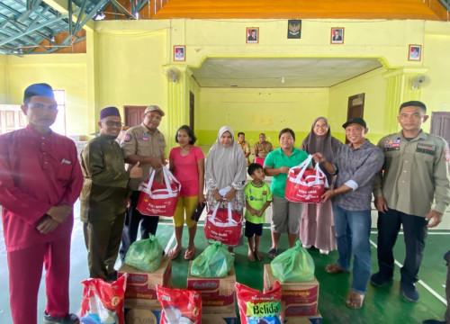 Pemkab Siak-Baznas Salurkan Bantuan