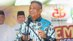 Bupati Rohul Anton Hadiri HUT ke-38 Desa Boncah Kesuma, Ajak Warga Terus Jaga Semangat Gotong Royong