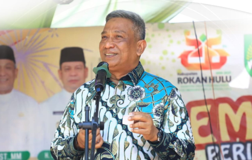 Bupati Rohul Anton Hadiri HUT ke-38 Desa Boncah Kesuma, Ajak Warga Terus Jaga Semangat Gotong Royong
