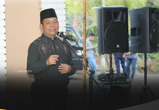 Safari Ramadan Rohul di Rambah Hilir: Wabup Syafaruddin Poti Salurkan Bantuan dan Serap Aspirasi Warga