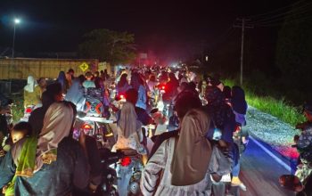 Pawai Takbir Mengkapan 2026 Meriah, Ribuan Warga Sambut Idulfitri