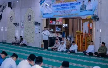 Safari Ramadan di Rokan IV Koto, Sekda Rohul Serap Aspirasi Warga dan Soroti Infrastruktur Desa