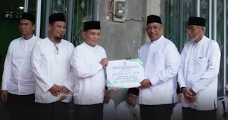 Safari Ramadan di Bangun Purba, Bupati Rohul Serap Aspirasi Warga dan Salurkan Bantuan
