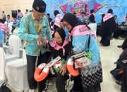 424 Jamaah Haji Riau Kloter Pertama Berangkat dari Bandara SSK II Pekanbaru