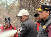 Bupati Zukri Tinjau Karhutla Pelalawan, 600 Hektare Lahan Terbakar Jadi Sorotan Serius