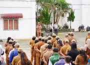 Sekda Ir. Ikhtiar Duha Pimpin Apel Pagi Terakhir Jelang Purna Tugas