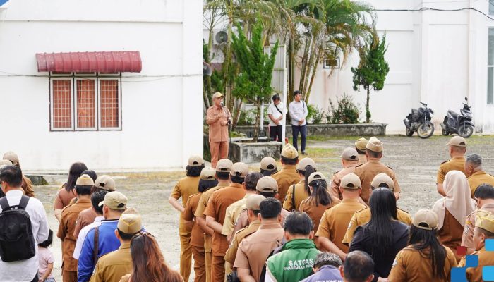 Sekda Ir. Ikhtiar Duha Pimpin Apel Pagi Terakhir Jelang Purna Tugas