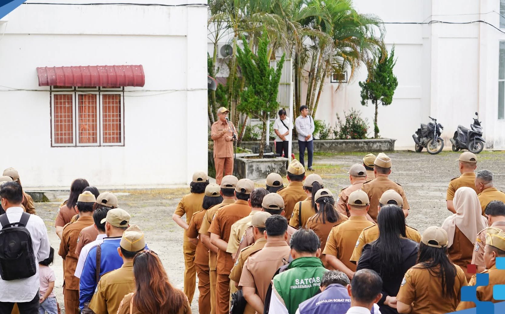 Sekda Ir. Ikhtiar Duha Pimpin Apel Pagi Terakhir Jelang Purna Tugas