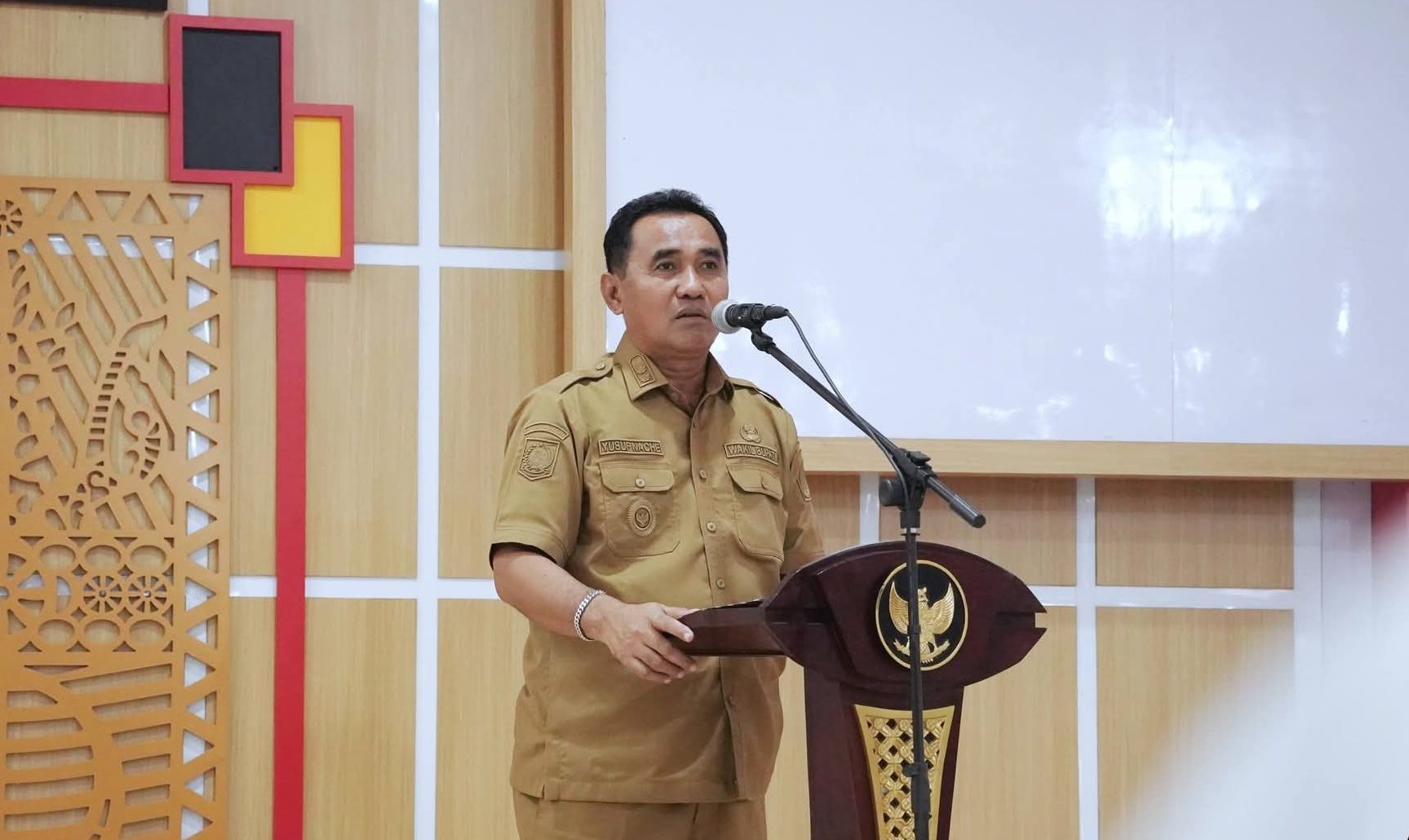 Rakor Dana Desa Nias Selatan, Wakil Bupati Tekankan Transparansi dan Dampak Nyata