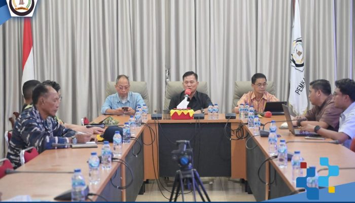 Bupati Nias Selatan Pimpin Rapat Pemaparan Hasil Lapangan KNPM