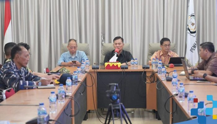 Bupati Nias Selatan Pimpin Rapat Pemaparan Hasil Lapangan KNPM