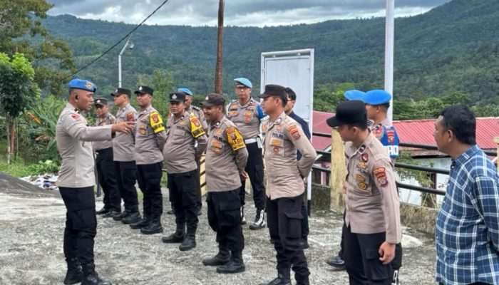 Propam Polres Nias Selatan Gelar Ops Gaktibplin di Polsek Lolowau, Tekankan Disiplin dan Profesionalisme Anggota