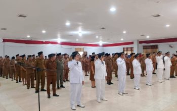 Bupati Nias Selatan Lantik 111 Pejabat, Tekankan Integritas dan Kesiapan Bekerja