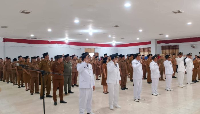 Bupati Nias Selatan Lantik 111 Pejabat, Tekankan Integritas dan Kesiapan Bekerja