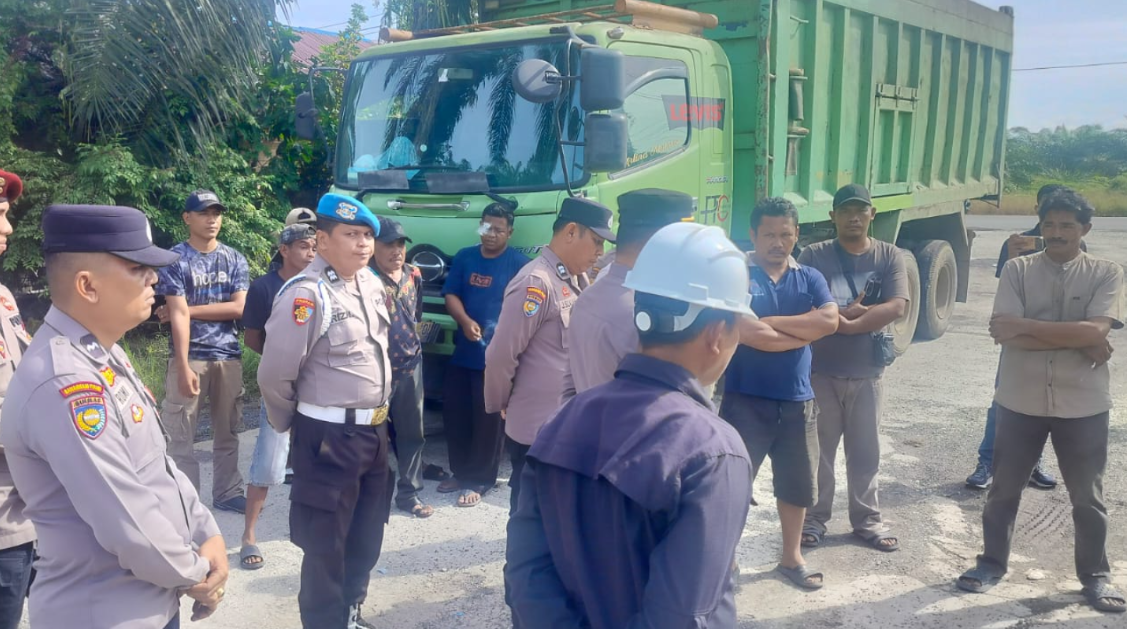 Puluhan Buruh PBM Datangi PT Biomasa Siak