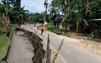 Jalur Vital Gunungsitoli–Nisel Terancam Putus, Longsor Kembali Hantam Km 47,8