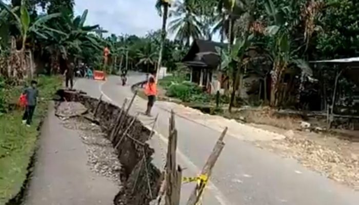 Jalur Vital Gunungsitoli–Nisel Terancam Putus, Longsor Kembali Hantam Km 47,8