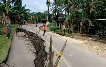 Jalur Vital Gunungsitoli–Nisel Terancam Putus, Longsor Kembali Hantam Km 47,8
