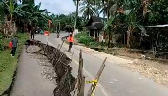 Jalur Vital Gunungsitoli–Nisel Terancam Putus, Longsor Kembali Hantam Km 47,8