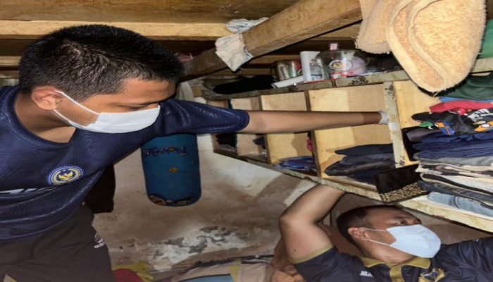 Deteksi Dini Gangguan Kamtib, Lapas Bengkalis Geledah Kamar Warga Binaan