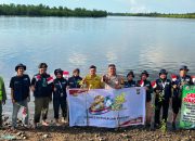 Penanaman Mangrove di Desa Bungur Sambut Bhayangkara ke-80