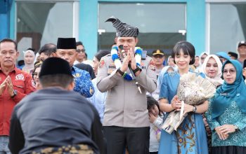 AKBP Gede Prasetia Adi Sasmita Disambut Tradisi Melayu