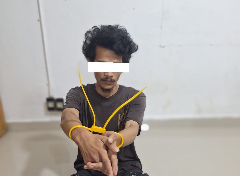 Diduga Edarkan Sabu, Pria di Bengkalis Ditangkap Polisi