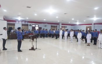 Bupati Nias Selatan Lantik Pejabat Administrator dan Pengawas, Tekankan Integritas dan Pelayanan Publik