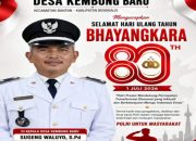 Hari Bhayangkara ke-80 Jadi Momentum Pemdes Kembung Baru Perkuat Sinergi Bersama Polri Presisi