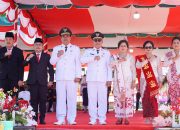 Pemkab Nias Selatan Gelar Upacara HUT ke-81 Kemerdekaan RI di Lapangan Orurusa Teluk Dalam