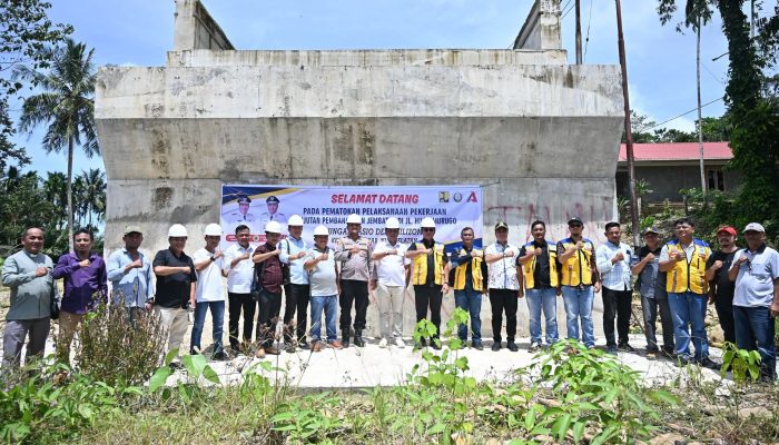 Lanjutan Pembangunan Jembatan Masio Resmi Dimulai: Wujud Sinergi Pemkab dan DPRD Nias Selatan