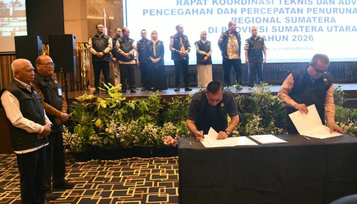 Bupati Nias Selatan Hadiri Rakor Regional Sumatera, Perkuat Komitmen Percepatan Penurunan Stunting