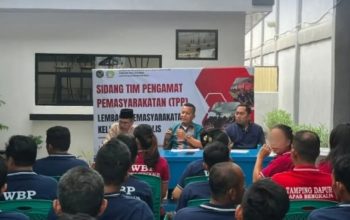36 Warga Binaan Lapas Bengkalis Jalani Sidang Hak Integrasi