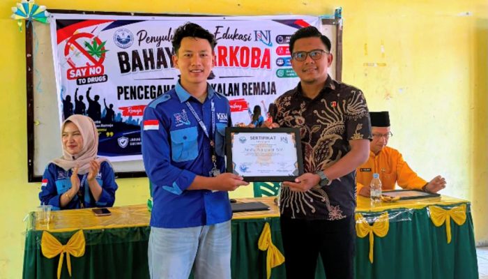 Bekali Pelajar SMPN 8 Bantan Cegah Narkoba dan Kenakalan Remaja