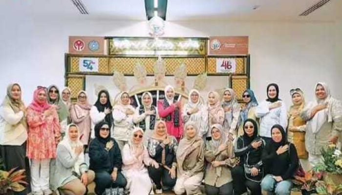 Ketua TP PKK Rohil Hadiri HKG PKK 2026 di Makassar