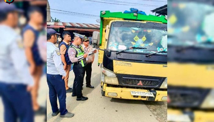 Satlantas Polres Nias Gelar Razia PKB, Dorong Masyarakat Tertib Pajak dan Berlalu Lintas