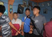 Polres Nias Selatan Gerebek Dugaan Sarang Narkoba di Lahusa, Empat Orang Diamankan Bersama Puluhan Paket Sabu