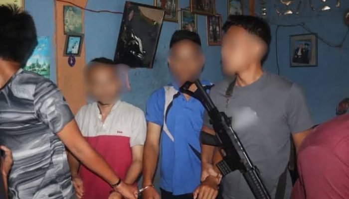 Polres Nias Selatan Gerebek Dugaan Sarang Narkoba di Lahusa, Empat Orang Diamankan Bersama Puluhan Paket Sabu